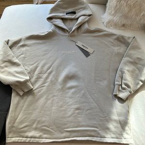 FOG Essentials Raglan Hoodie Sea Foam - Medium